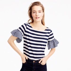 J. Crew bell sleeve tee